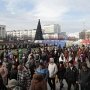 В Столице Крыма провели митинг против фашизма