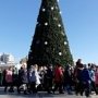 В Ялте открыли городскую елку