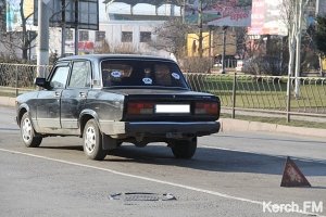 В Керчи машина сбила пожилого велосипедиста