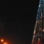 В Феодосии зажгли огни на новогодней елке