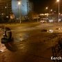 В Керчи из-за порыва водовода подмерзает дорога