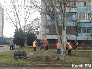 В районе АТС в Керчи началась реконструкция