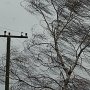 Штормовой ветер продолжает разрушать крымские электросети