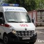 В Керчи МЧС спасало машину скорой помощи