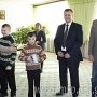 Белогорский детский дом-интернат получил гуманитарную помощь