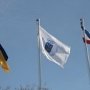 В Столице Крыма подняли флаг по случаю открытия зимних Олимпийских игр