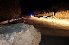 На трассе «Ялта – Севастополь» произошёл камнепад