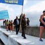 Керчане поучаствовали во Всеукраинском заплыве моржей