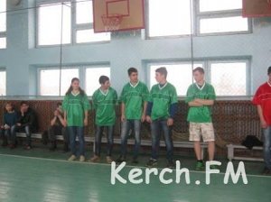 В Керчи прошёл турнир по волейболу между студентов