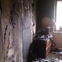 В Севастополе на пожаре чуть не погибли пенсионерка и молодой парень