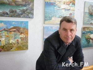 Керченский художник открыл персональную выставку в Николаеве