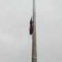 Около городского совета Симферополя установили российский флаг