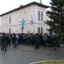 В Столице Крыма пикетчики заблокировали Представительство президента