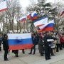 В Столице Крыма проходит митинг в поддержку референдума