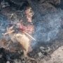 В Ночное Время в селе в Крыму сгорел свинарник вместе со свиньями
