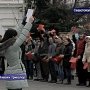 В Севастополе прошла патриотическая акция «Российский флаг»