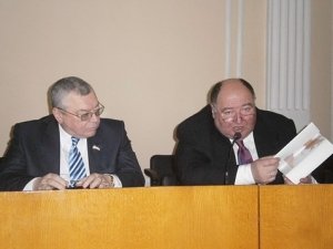Первый вице-спикер Григорий Иоффе встретился с главой Всемирного Конгресса Русскоязычного еврейства Борисом Шпигелем