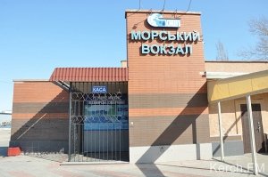 На морвокзале Керчи усиленно готовятся к встрече катамарана