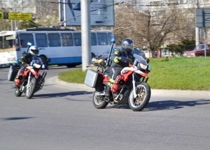 Спасателям Крыма передали спецмотоциклы