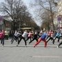 В Столице Крыма ко Дню здоровья провели флешмоб