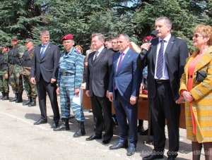 Аксенов и Константинов поздравил «беркутовцев» с годовщиной создания спецподразделения