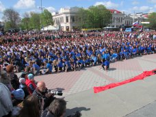 В Столице Крыма провели общегородскую минуту молчания