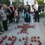 В Симферополе зажгли свечи в память о геноциде армянского народа