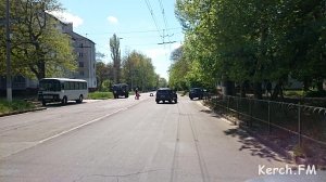 В Керчи снова провалилась дорога на Горького, движение перекрыто