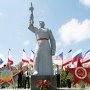 В селе Донское Симферопольского района открыт восстановленный памятный знак в честь односельчан, погибших во время Великой Отечественной войны