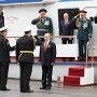 Владимир Путин принял парад Черноморского флота в Севастополе
