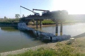 Северо-Крымский канал прекратил подачу воды в Крым