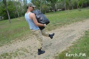 Керчане без принуждения вышли на субботник