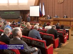 Государственное возведение, кадровые назначения и ряд других важных для крымчан законопроектов