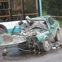 В Столице Крыма иномарка столкнулась с троллейбусом