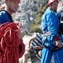 Возле Феодосии спасатели сняли туриста со скалы
