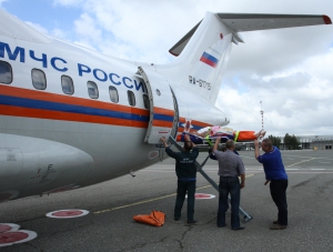 Из Симферополя в Москву вылетел самолет с четырьмя пациентами на борту