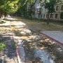 В Керчи вдоль жилых домов прорвало канализацию, водоканал уже устранил порыв