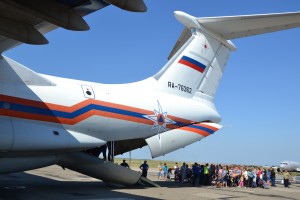 Самолет с украинскими беженцами отправили из Симферополя в Воронеж