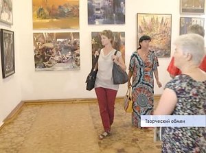 В Симферопольском художественном музее открылась выставка «Художники России – Крыму»