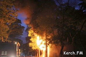 Керченский РЭС считает, что пожар на День рыбака — поджог