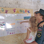 «Спасибо, Севастополь!» — дети из юго-восточных областей Украины устроили в Севастополе выставку рисунков