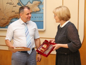 Константинов встретился с делегацией Свердловской области