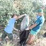 Тульские школьники очистили от мусора Генеральские пляжи под Керчью