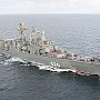 Корабль «Вице-адмирал Кулаков» идёт на ремонт в Севастополь
