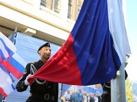 В Столице Крыма отметили День Государственного флага РФ