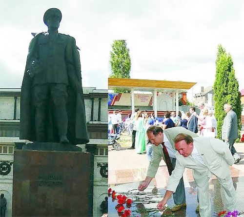 На Мемориальном комплексе «Курская дуга» прошёл митинг, приуроченный к годовщине образования Курской области и победы над фашистскими захватчиками