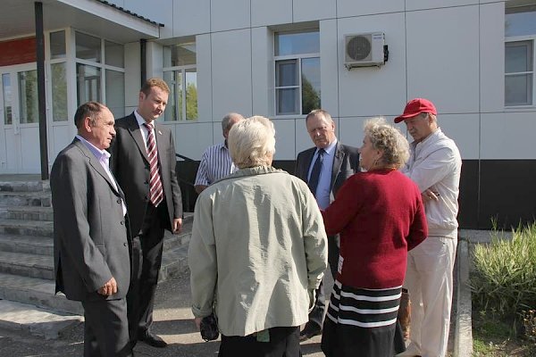 Кандидат на должность главы республики Коми от КПРФ А.А. Андреев продолжает рабочие поездки по региону