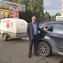 Взломана машина с агитационным прицепом кандидата в депутаты Мосгордумы Евгения Балашова