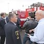 В Симферополь из Санкт-Петербурга отправили 19 пожарных машин
