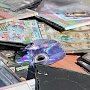В Севастополе полицейские уничтожили пиратские диски